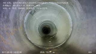 Vidéo d'inspection DN600