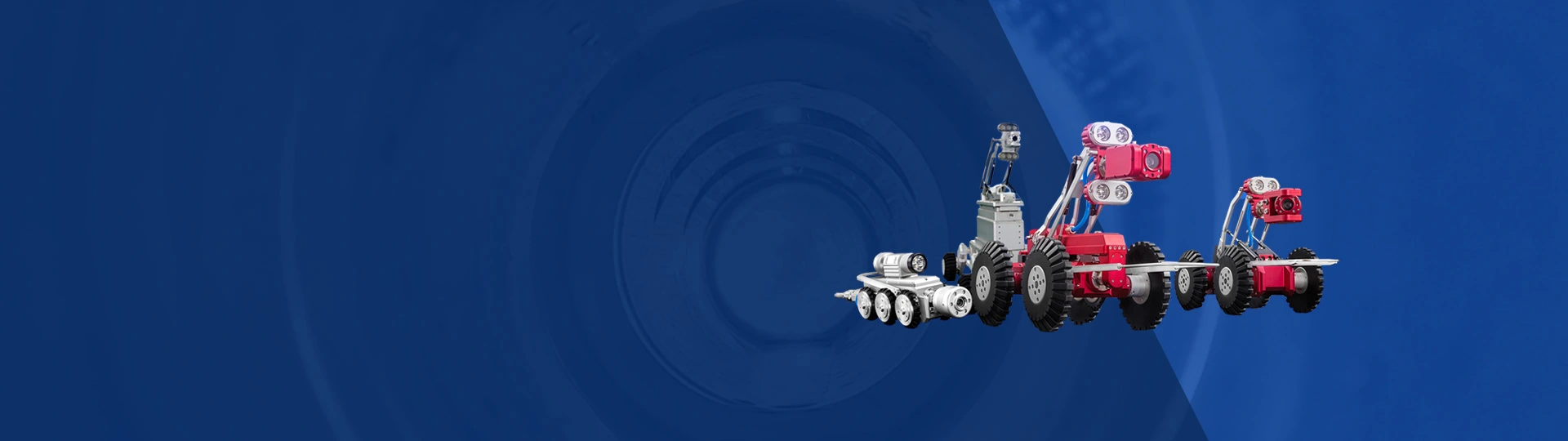 Robot d'inspection CCTV de tuyau