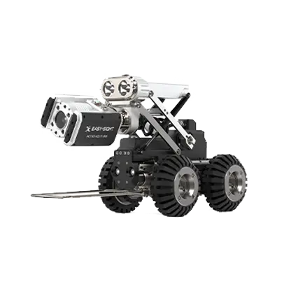 Robot d'inspection CCTV de tuyau