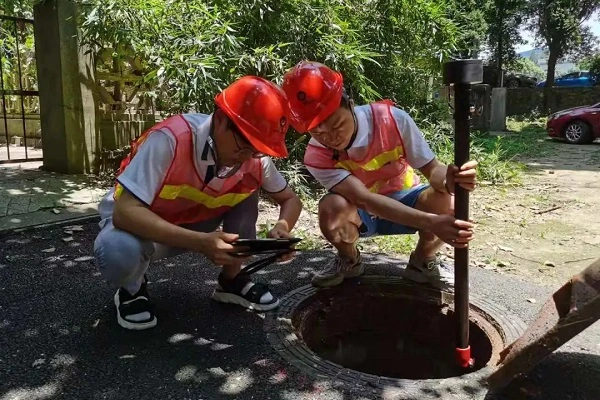 Étapes de détection de l'équipement d'inspection de tuyau CCTV