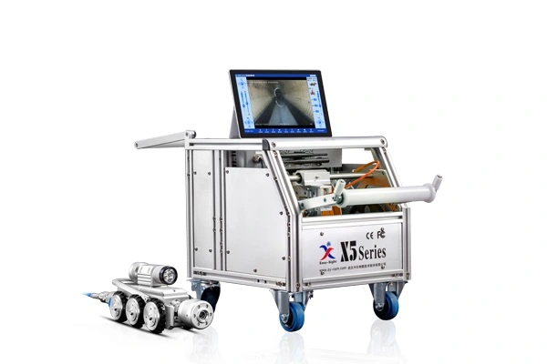 Crawler d'inspection vidéo dans le diagnostic du réseau de tuyaux